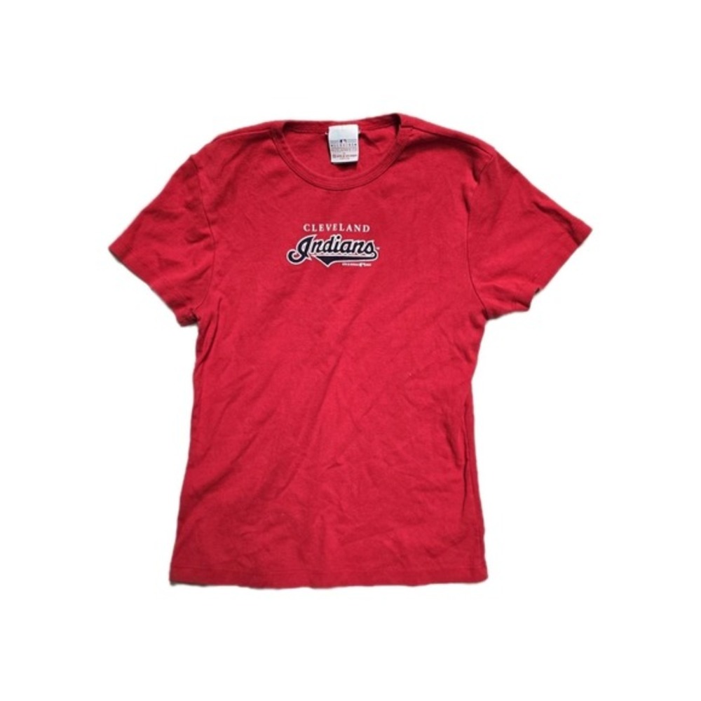 Genuine Merchandise Cleveland Indians Women's Red T-shirt XL Vintage